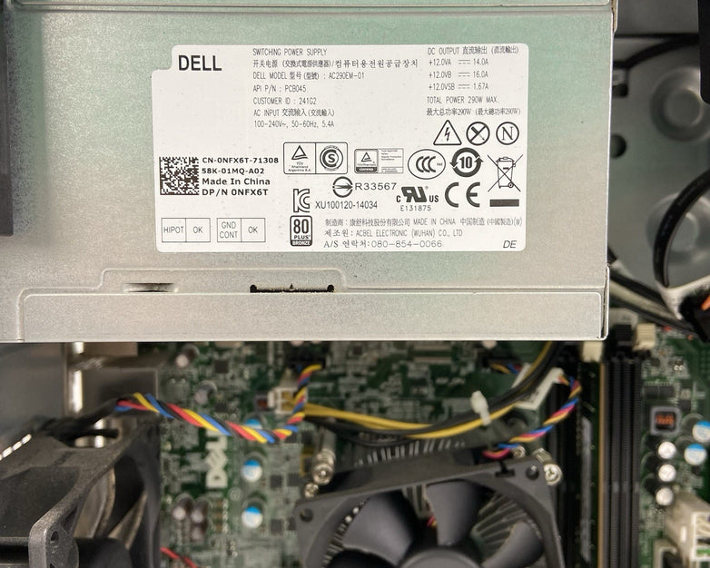 Dell Optiplex 9020 MT Intel Core i7-4790 3.6GHz 4GB RAM No HDD No OS