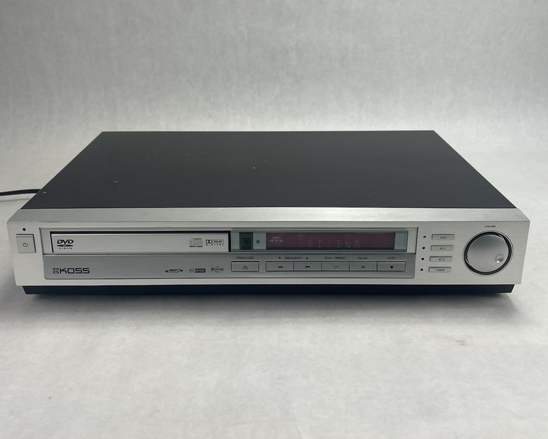 Koss C220 DVD Player Integrated 5.1 Reciver Broken Volume Dial For Parts