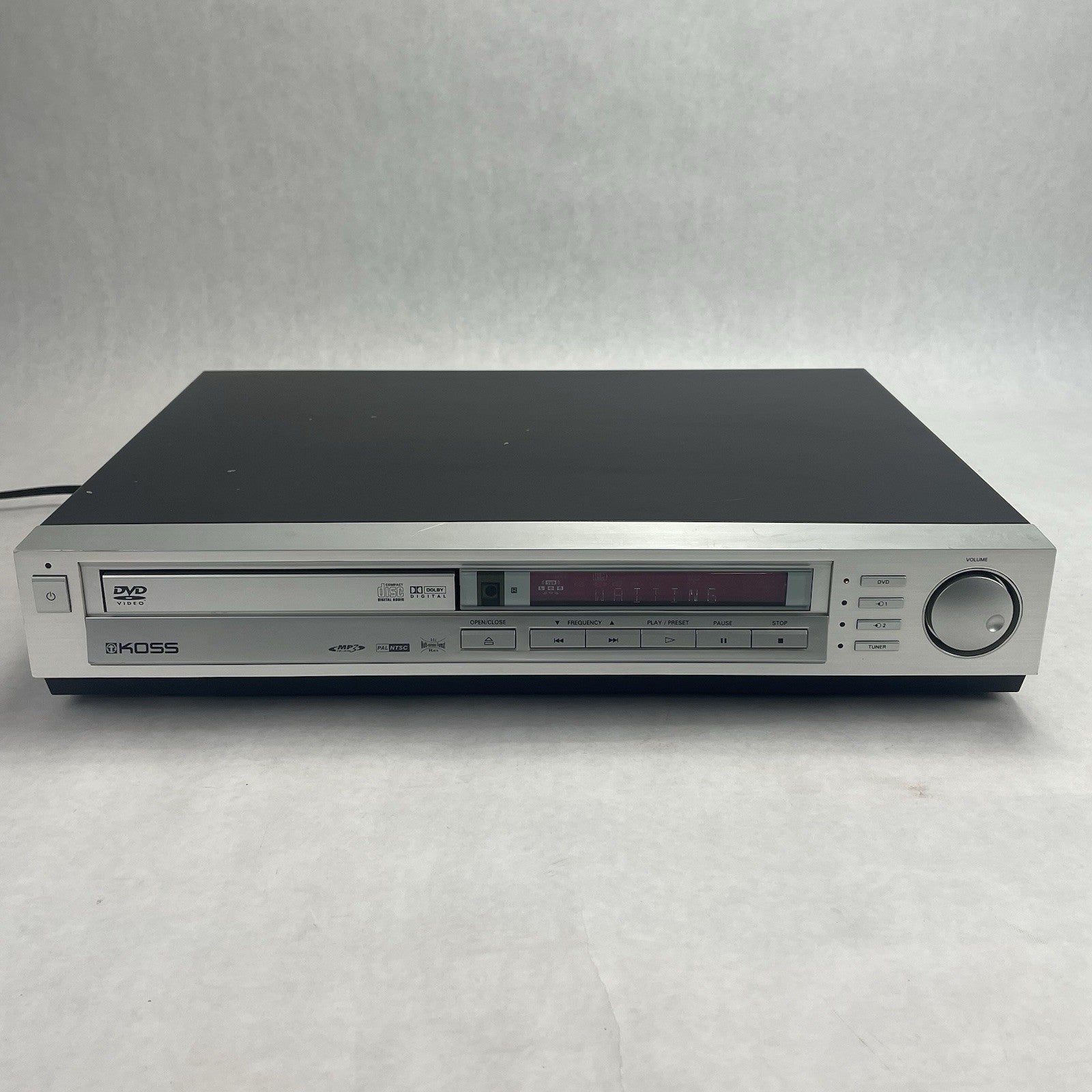 Koss C220 DVD Player Integrated 5.1 Reciver Broken Volume Dial For Parts1