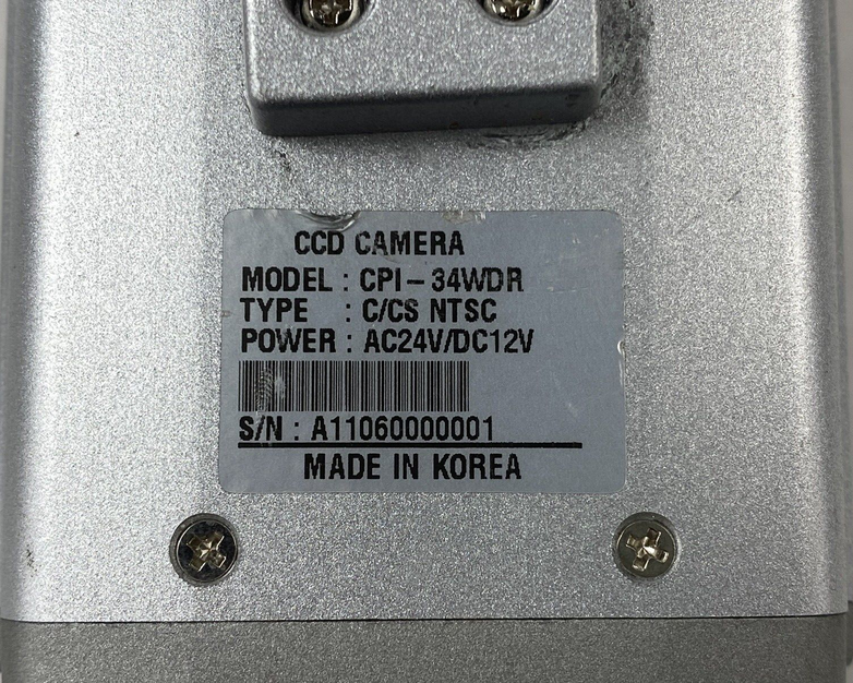 CCD Camera CPI-34WDR CCTV Security Color Camera Tested