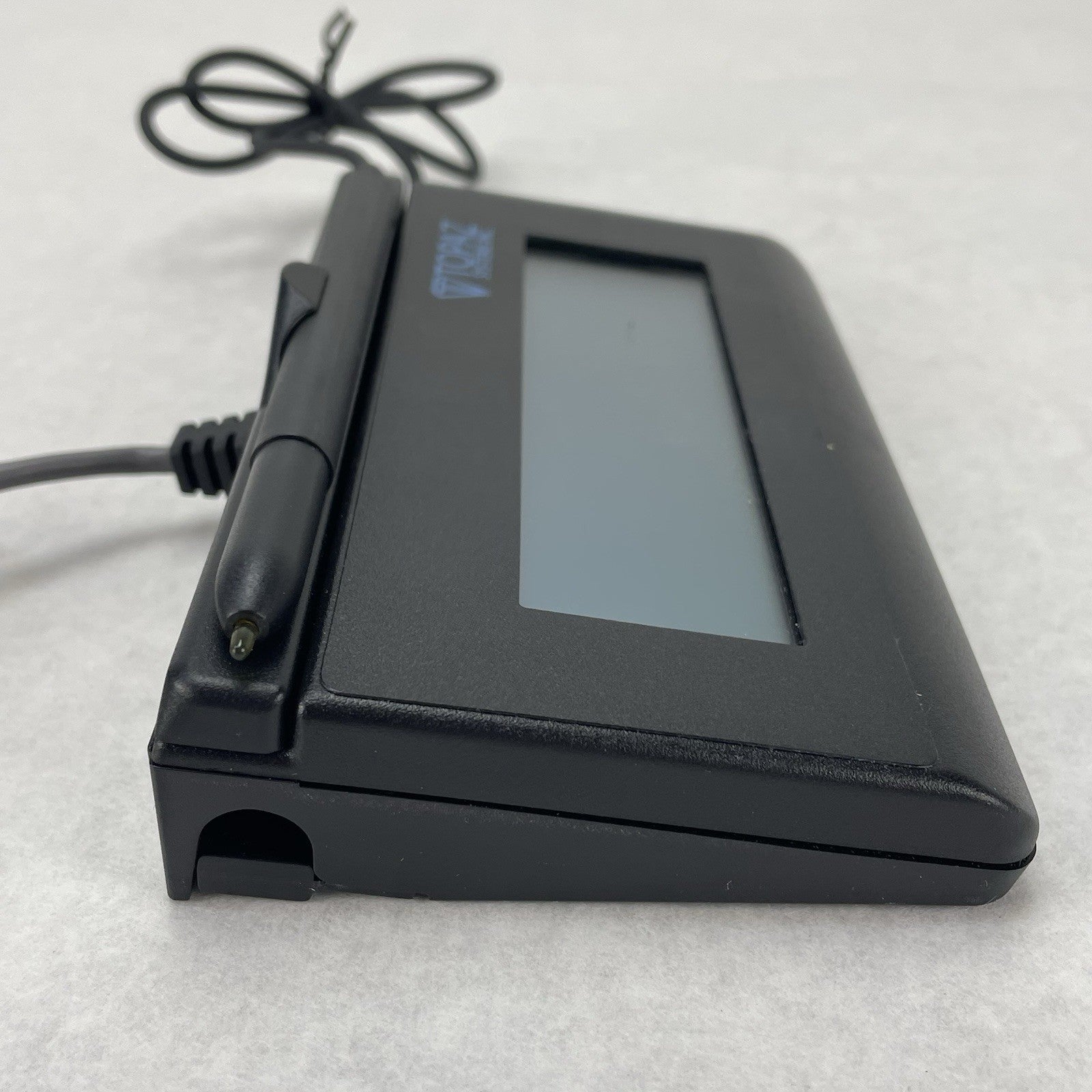 Topaz SignatureGem T-L462-HSB-R USB Signature Pad 1x5" Used Gray Cable2