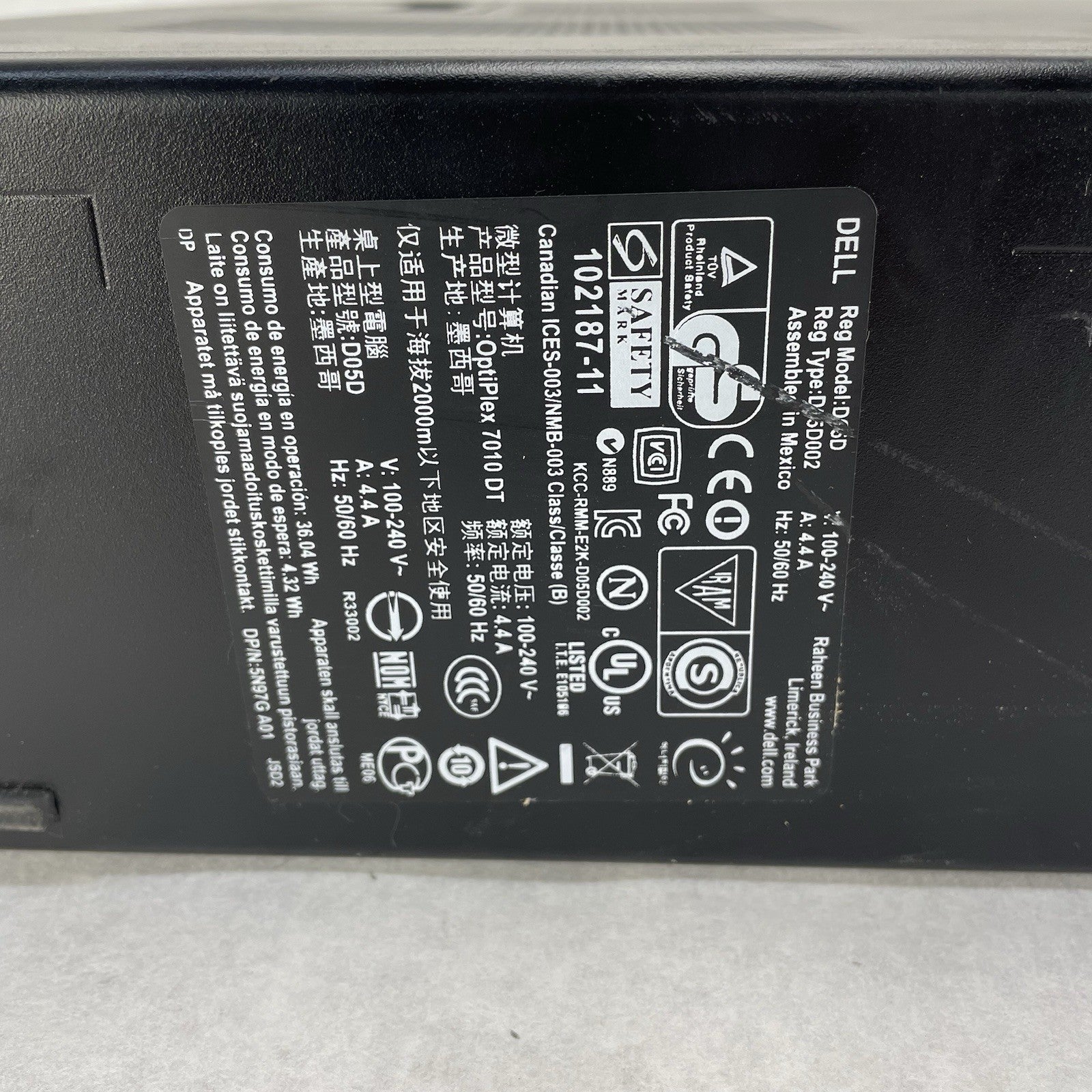 Dell Optiplex 7010 Desktop Intel i5-7470 3.20GHz 8GB RAM CD/DVD No HDD No OS