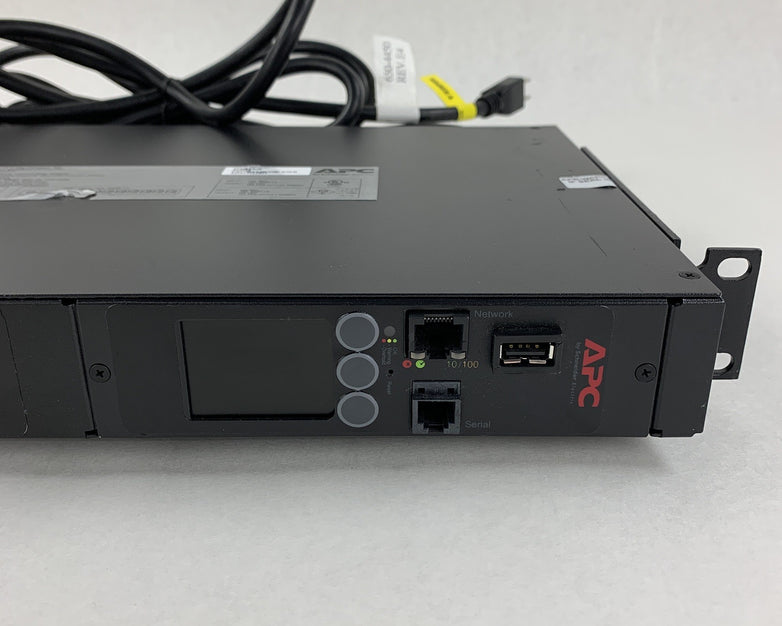 APC AP4450 10-Outlet Automatic Transfer Switch PDU 120V Rackmount VGC Tested