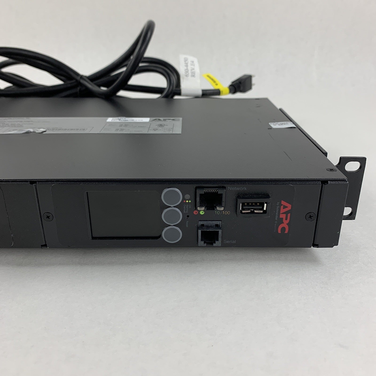 APC AP4450 10-Outlet Automatic Transfer Switch PDU 120V Rackmount VGC Tested