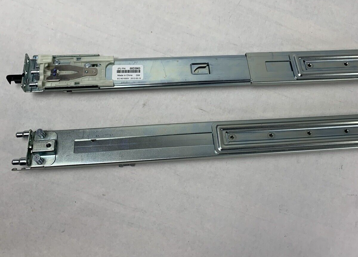 IBM Lenovo 00D3962 00D3963B Rail Kit