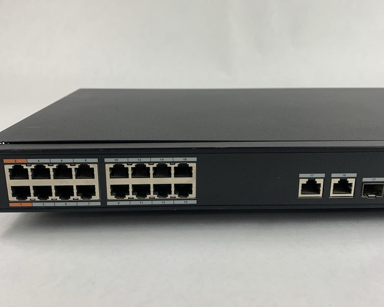 Dahua DH-PFS4218-16ET-240 16-Port PoE Ethernet Managed Switch Tested Reset