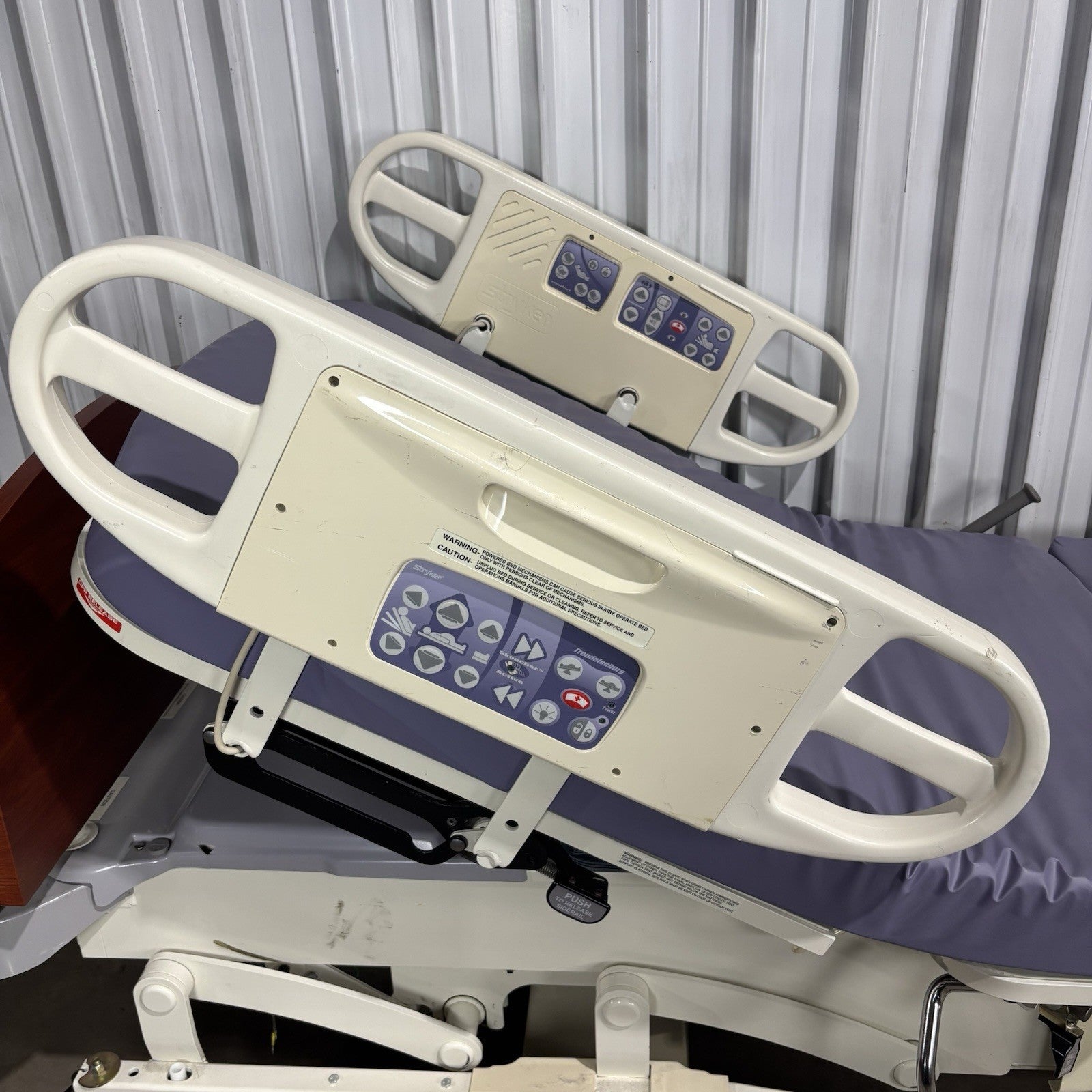 Stryker LD304 Birthing Bed Powers and Lifts Torso Hydraulic Stuck
