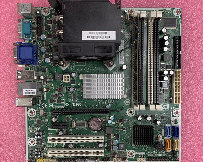 HP PRC 3000 SGF Motherboard Pentium Dual-Core E6700 3.2GHz 2GB RAM w/ Shield