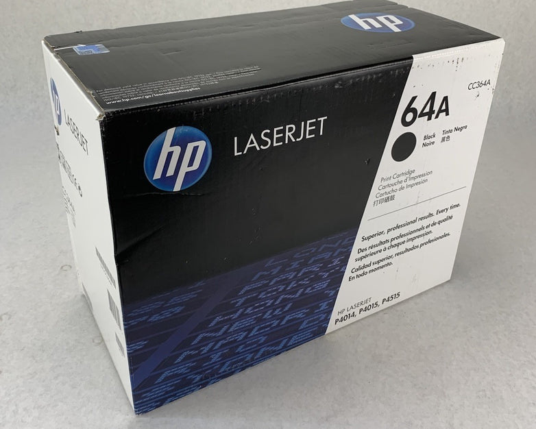 HP Laserjet 64A CC364A Black Print Cartridge Exp. Oct 2024