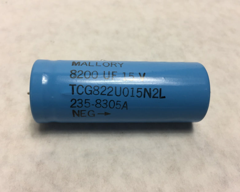 Lot of 4 Mallory TCG822U015N2L 8200UF 15V 235-8305A NOS