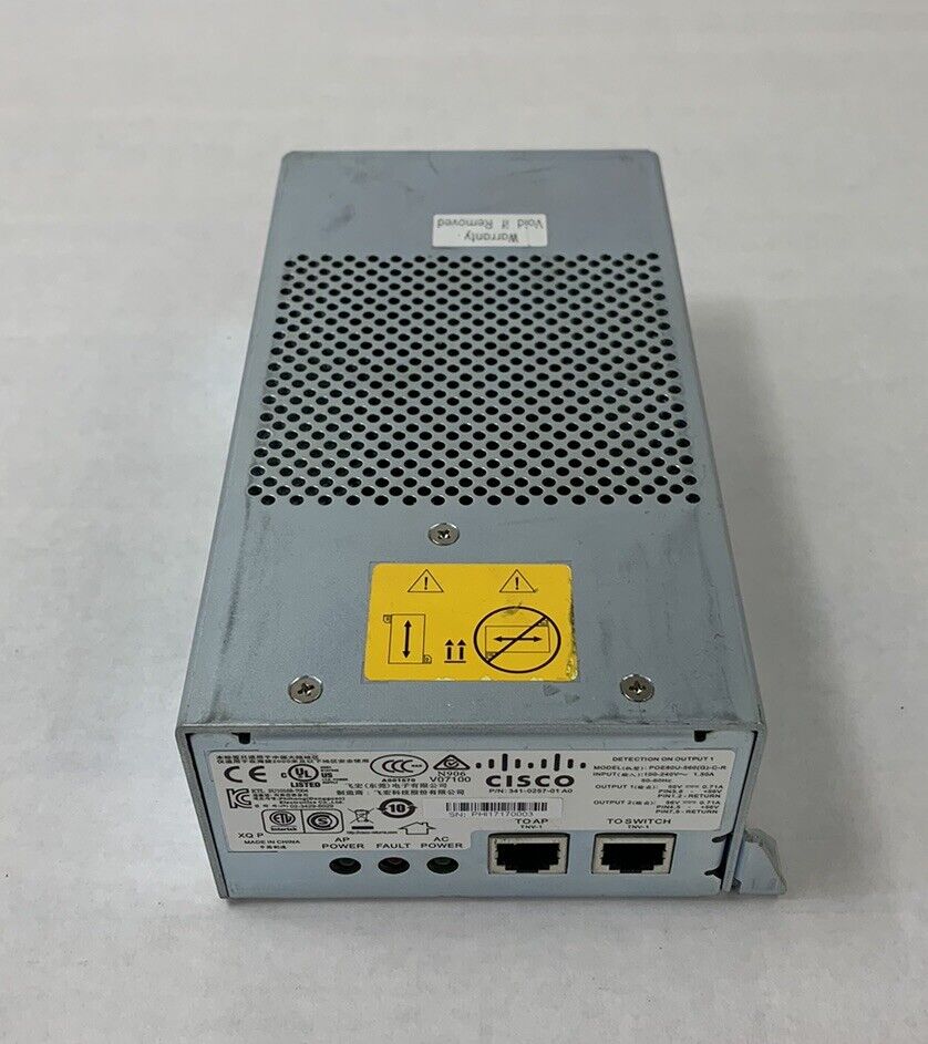 Cisco 341-0257-01 A0 Power Injector Power Supply