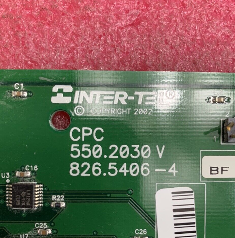 Inter-Tel Axxess CPC 550.2030 V Processing Card