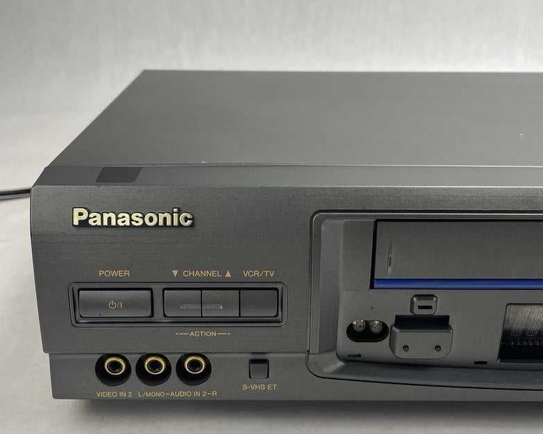 Panasonic Blue Line PV-VS4820 Omnivision Missing Faceplate Tested Working