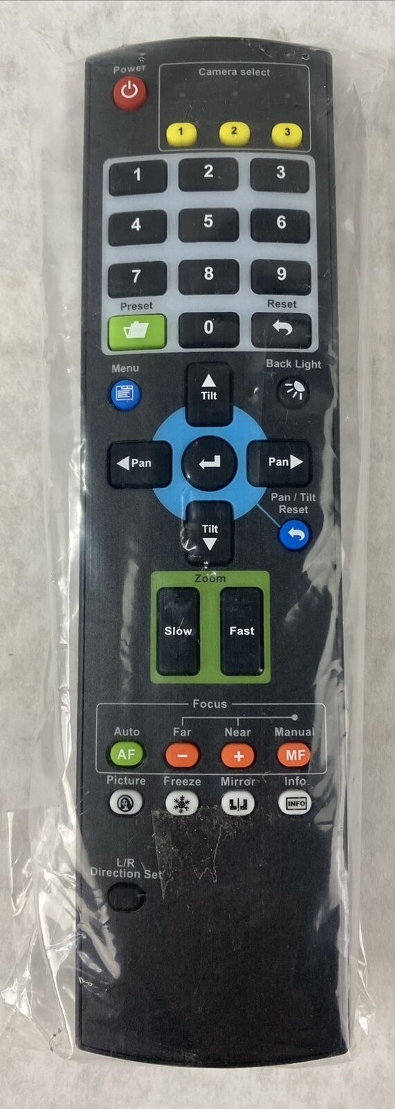 Lumens 9500144-53 Remote Control for VC-BC301P All PTZ Cameras OEM Original