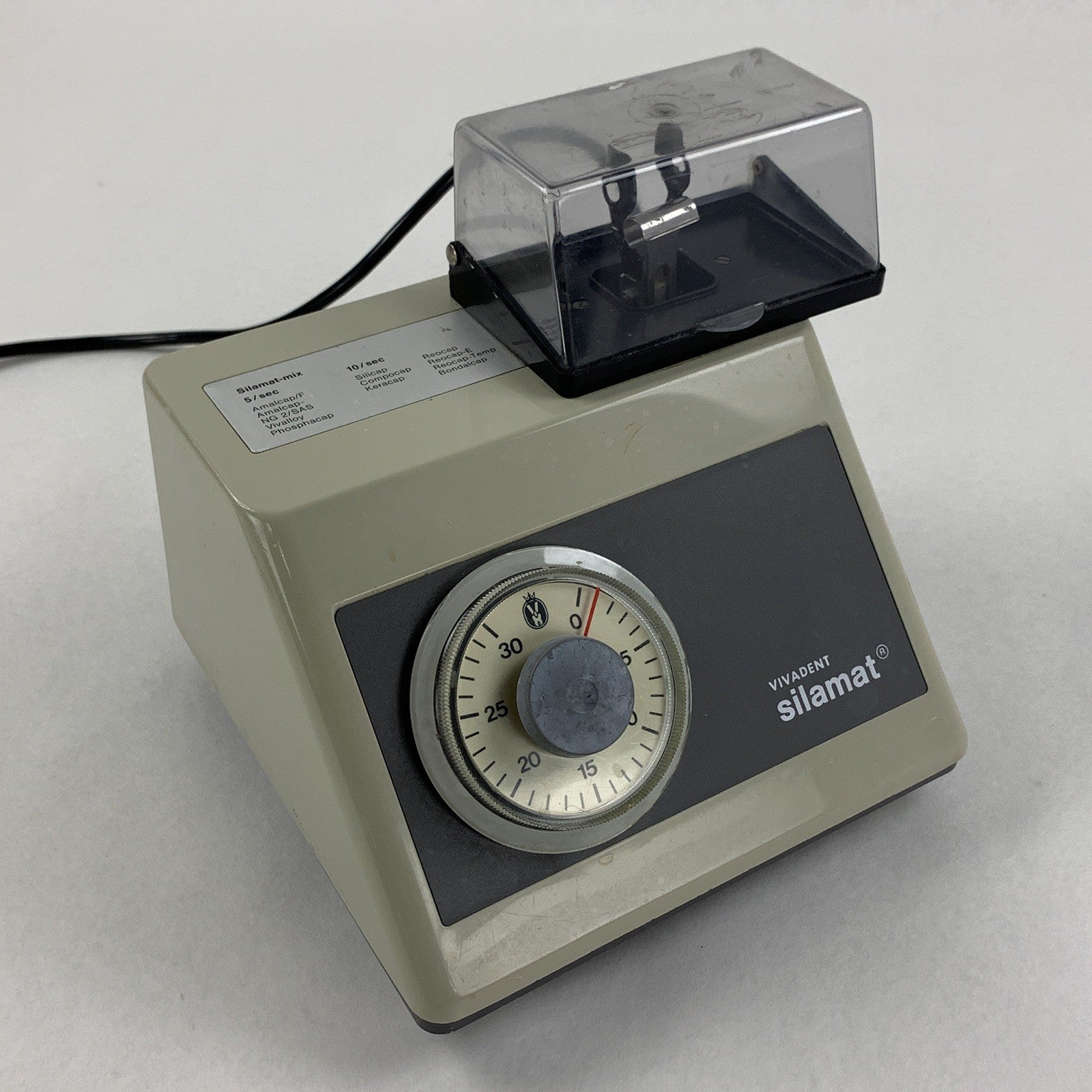 Vivadent Silamat S3 Dental Amalgamator Capsule Mixer Power Tested