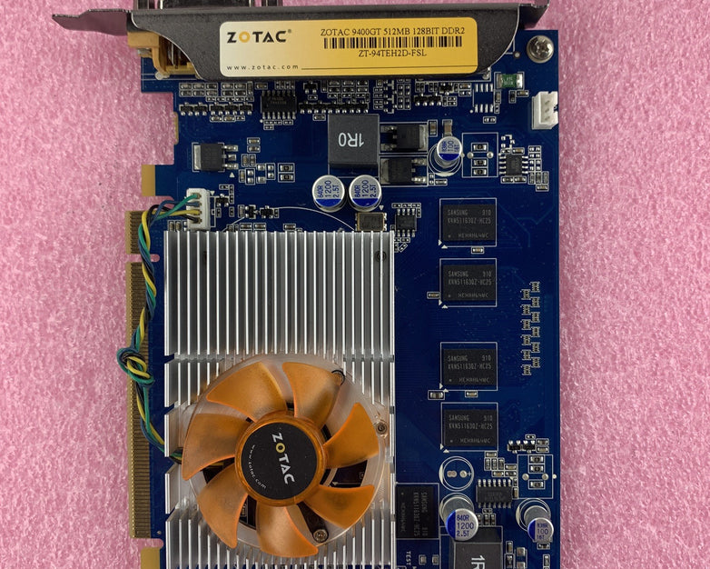 Zotac GeForce 288-30N49-010ZT 9400GT 512MB 128bit DDR2 DVI VGA Video Card