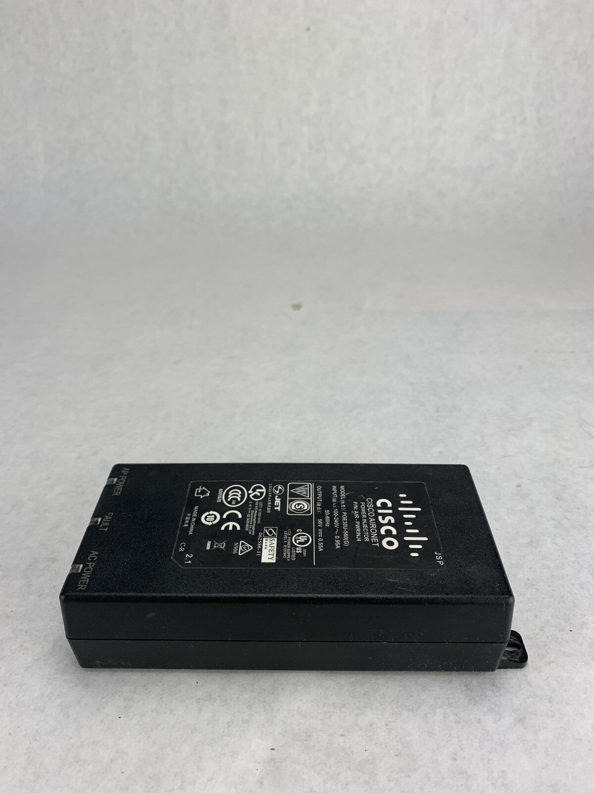 Cisco POE30U-560(G) Power Module Adapter AIR-PWRINJ4 56V (Lot of 2)