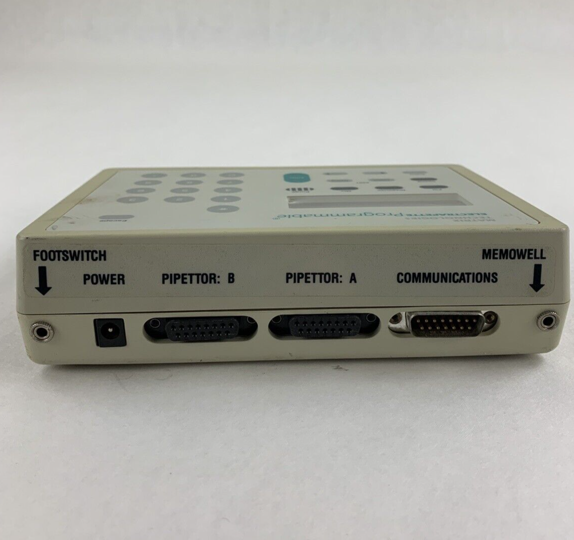 Matrix Technologies 55683 Electrapette Programmable Untested