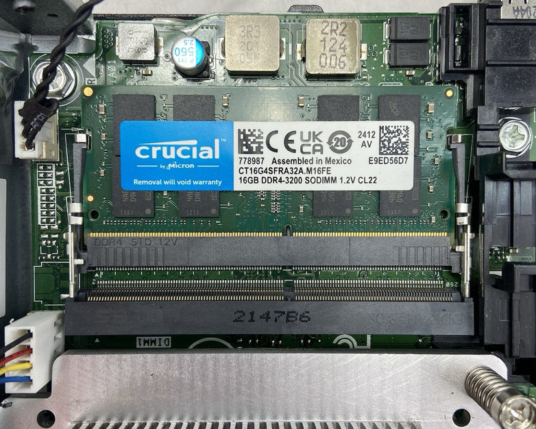 Dell Optiplex 3090 Micro Intel Core i3-10105T 3GHz 16GB RAM w/AC No HDDOS