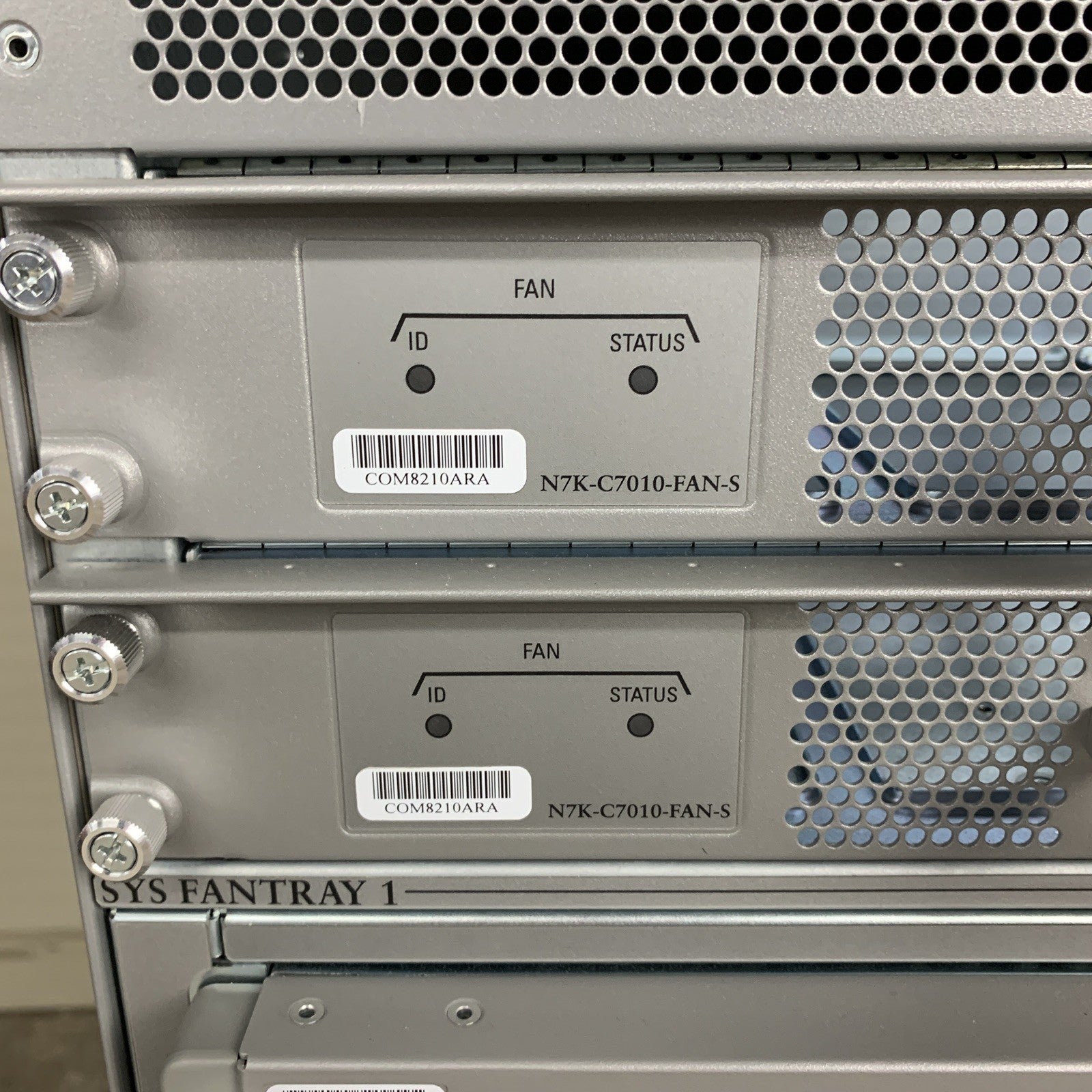 Cisco Nexus N7K-C7010 10-Slot Switch Chassis Tested w/Fans and 3x Power Supplies