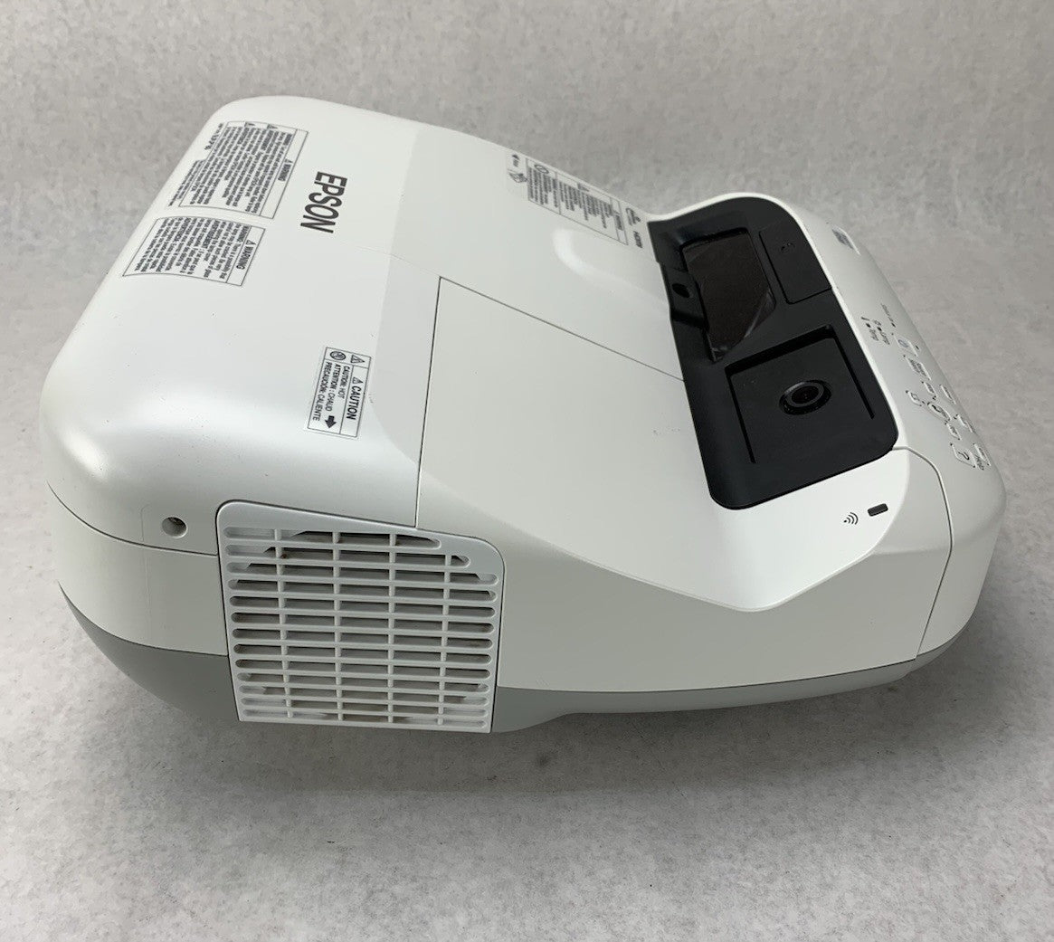 Epson H599A BrightLink 595Wi LCD Lamp Projector 1231 Lamp Hours No Remote2