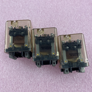 Lot of 3 SIGMA Instruments Relay 68R2-120AC-SCO