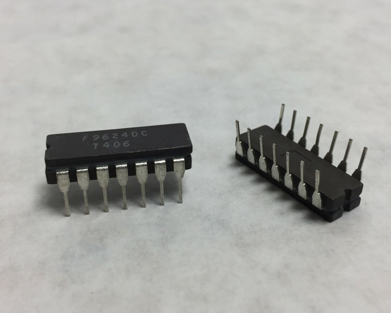 NOS  Fairchild F9624DC Integrated Circuits  Lot of 10