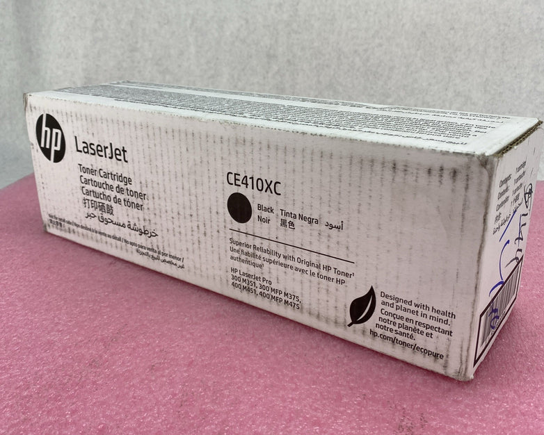 HP LaserJet CE410XC Black Printer Toner Cartridge New, Never opened