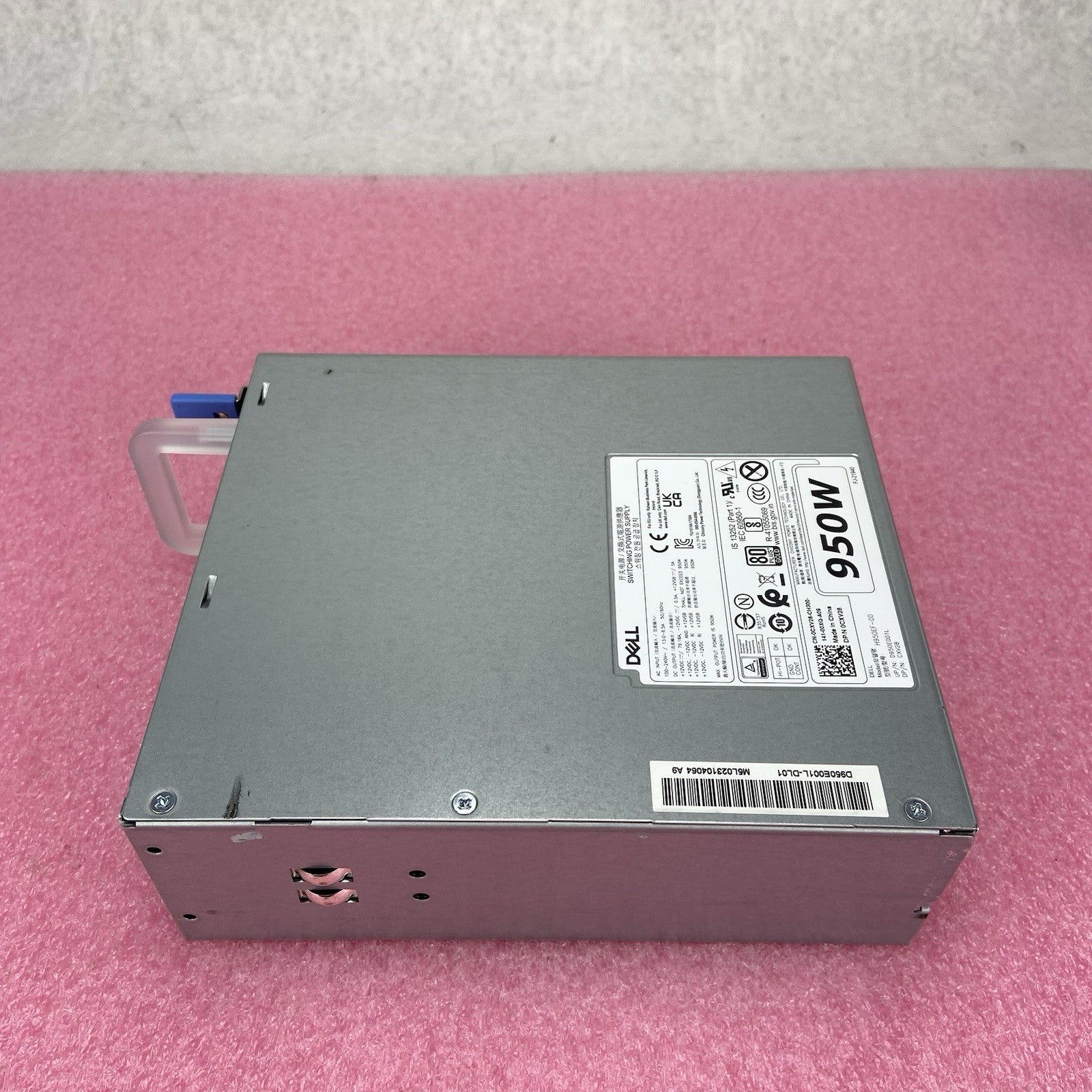 Dell OCXV28 950W Switching Power Supply 80 Plus Gold4