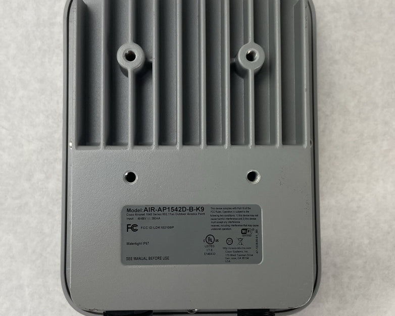 Cisco AIR-AP1542D-B-K9  Aironet Wireless Access Point Point Tested & Reset