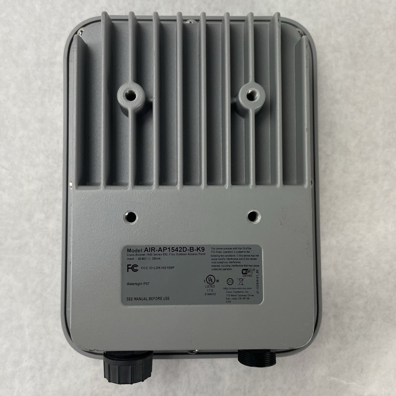 Cisco AIR-AP1542D-B-K9  Aironet Wireless Access Point Point Tested & Reset8
