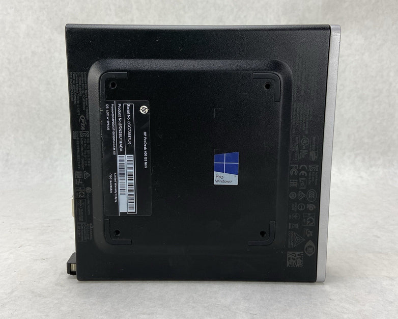 HP ProDesk 400 G3 Micro Intel Cor i3-7100T 3.4GHz 8GB RAM No HDD No OS