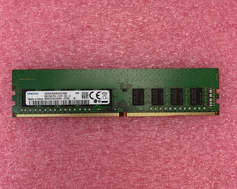 Samsung M391A1G43DB0-CPBQ PC4-2133P-EE0-10 8GB 2Rx8 Desktop Memory RAM