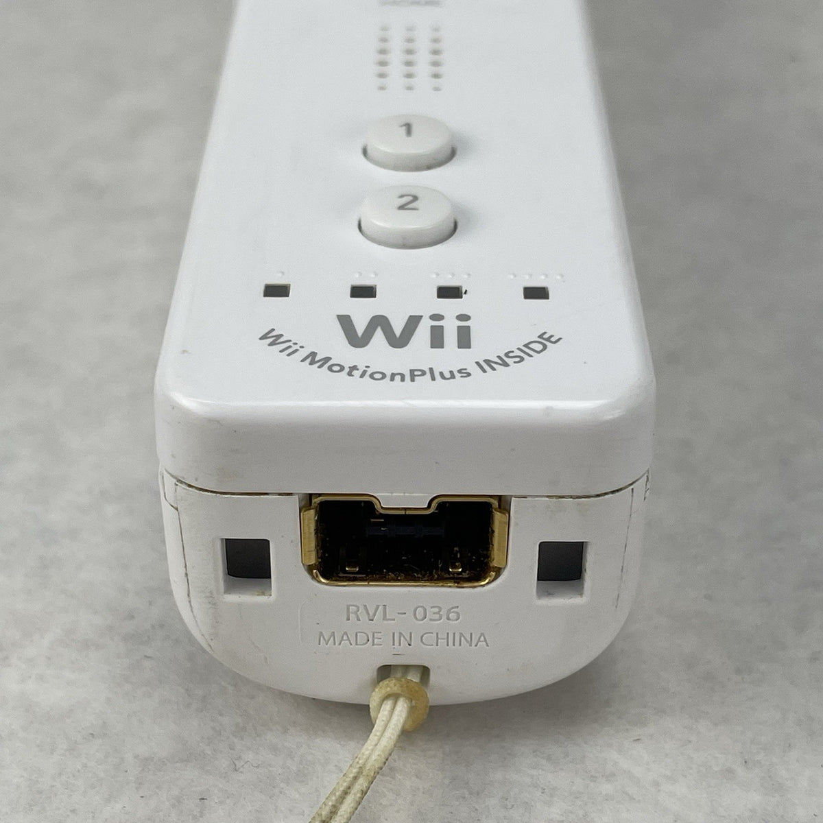 Nintendo RVL 036 White Motion Plus Wii Controller OEM4