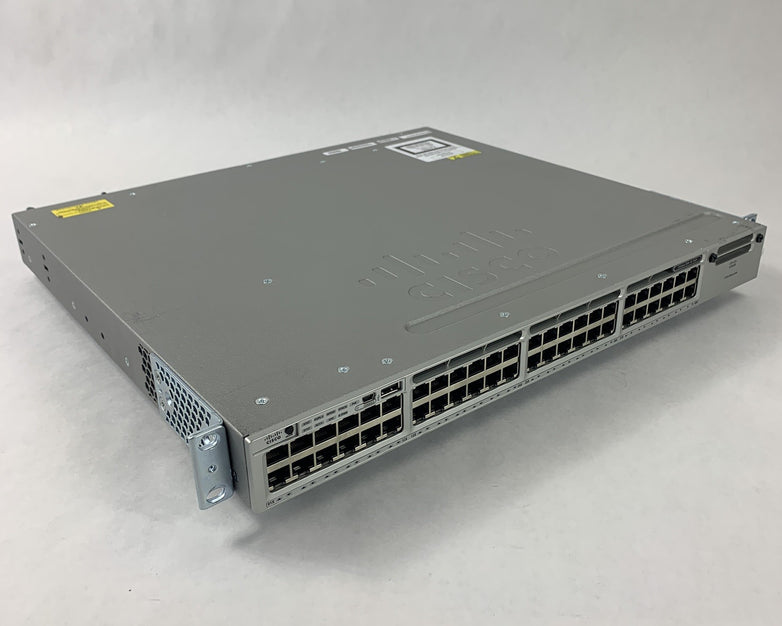 Cisco WS-C3850-48P-S V06 Catalyst 3850 w/ C3850-NM-4-1G Switch Tested Reset