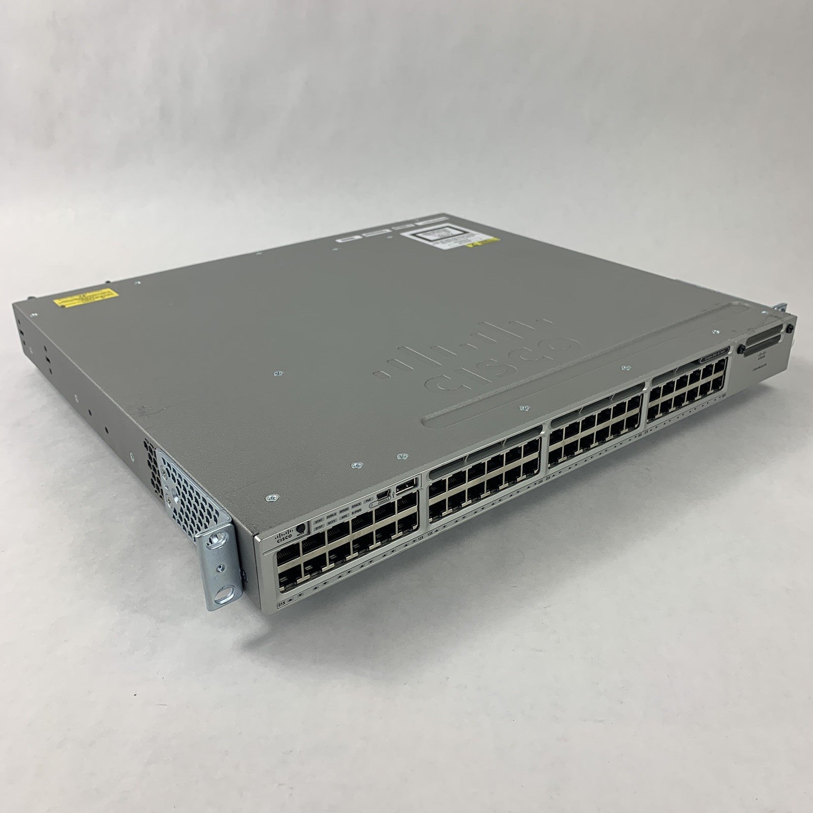 Cisco WS-C3850-48P-S V06 Catalyst 3850 w/ C3850-NM-4-1G Switch Tested Reset