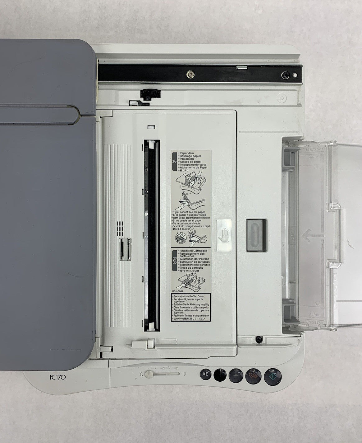 Canon PC170 Personal Copier - Parts or Repair Bad Lens Spots