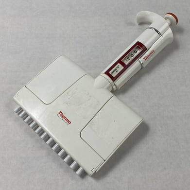 Thermo Finnpipette F1 30-300uL 12 Channel Multichannel Pipette