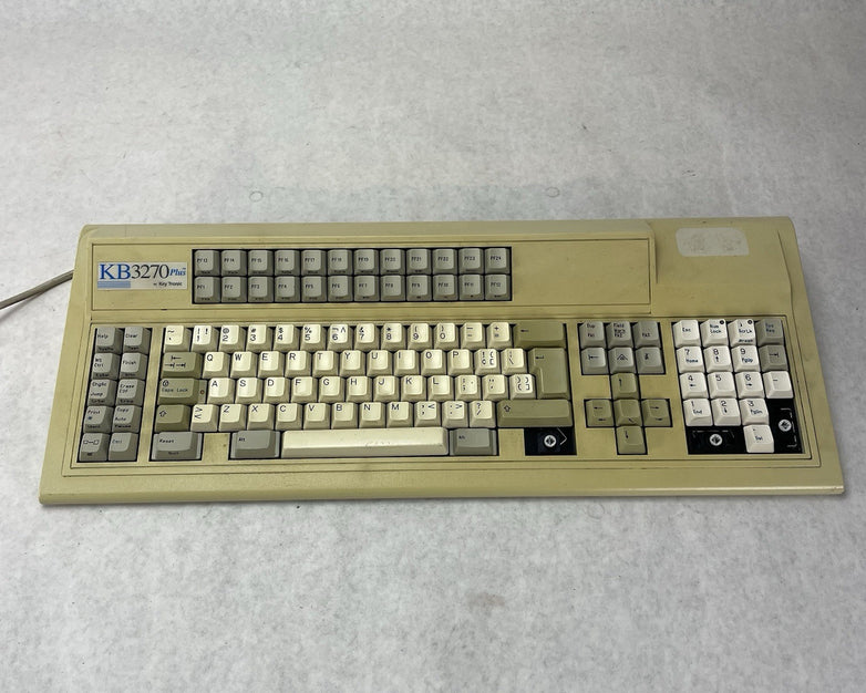 Keytronic KB3270 Plus Keyboard Parts or Repair Untested Missing Keys
