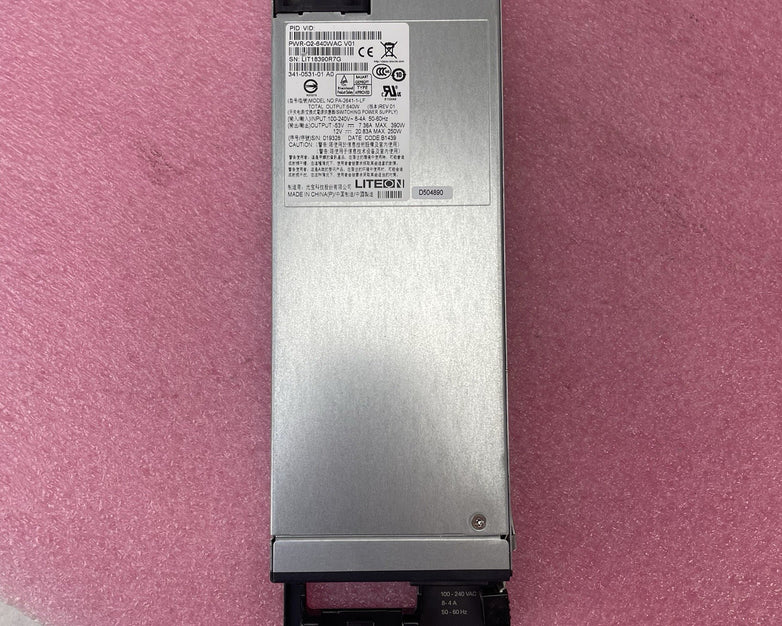 Cisco Lite-On PWR-C2-640WAC V01 640W Server Power Supply