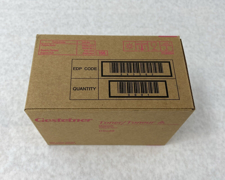 Genuine Gestetner DSc38 Magenta Toner Cassette 275g 9.70oz 885382