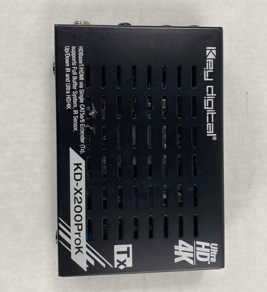 Key Digital KD-X200ProK Tx HDBaseT/HDMI via Single CAT5e/6 Extender Lot of 2