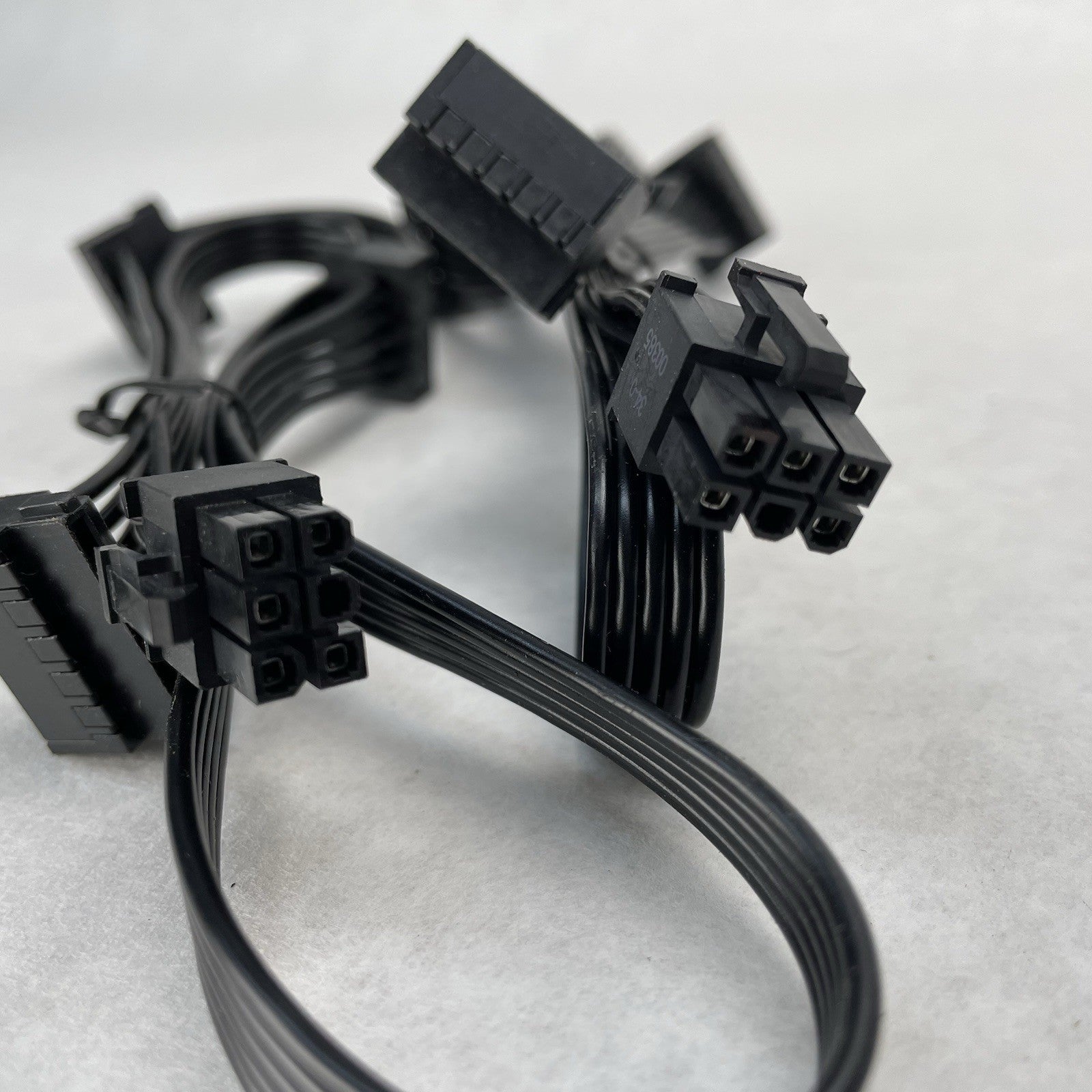 Unbranded 6 Pin to 3 x SATA Driver Power Supply Modular Cable Lot of 2