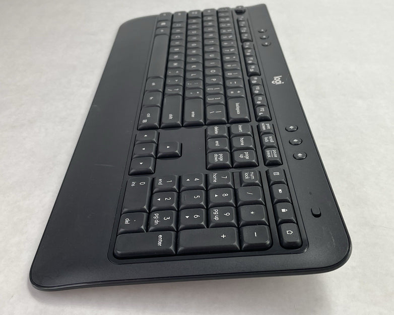 Logitech Logi K540 Wireless Desktop Keyboard Black No Dongle Lot of 2