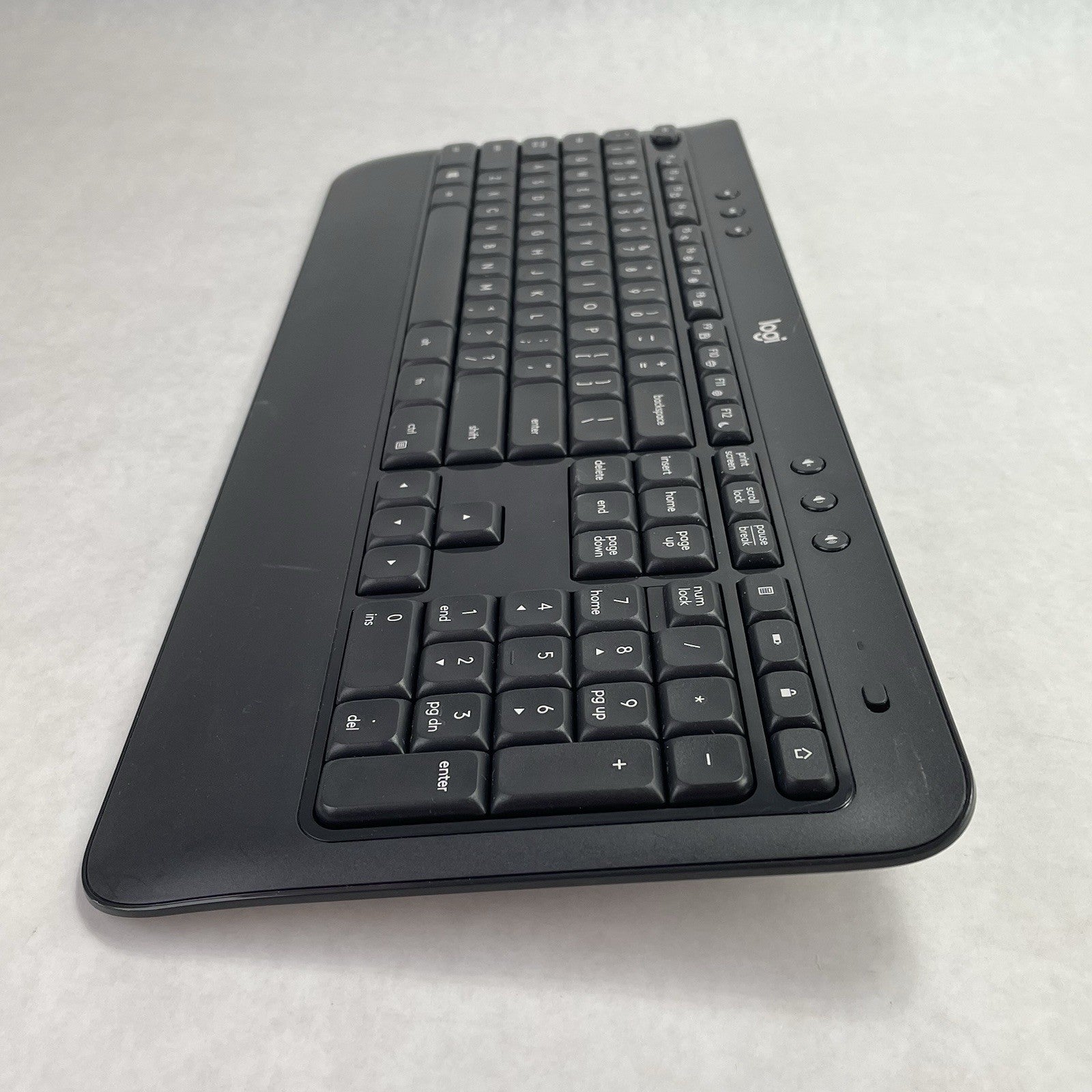 Logitech Logi K540 Wireless Desktop Keyboard Black No Dongle Lot of 25