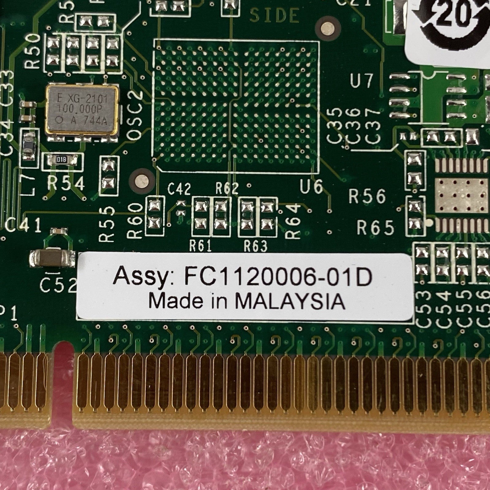 IBM 10N8620 4Gbps 2-Port PCI Fiber Adapter Card (Lot of 2)5