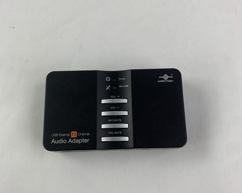 Vantec NBA-200U USB External 7.1 Channel Audio Adapter - Untested