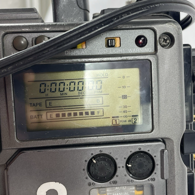 Sony BETACAM SX DNW-9WS Digital Camcorder Power Tested For Parts