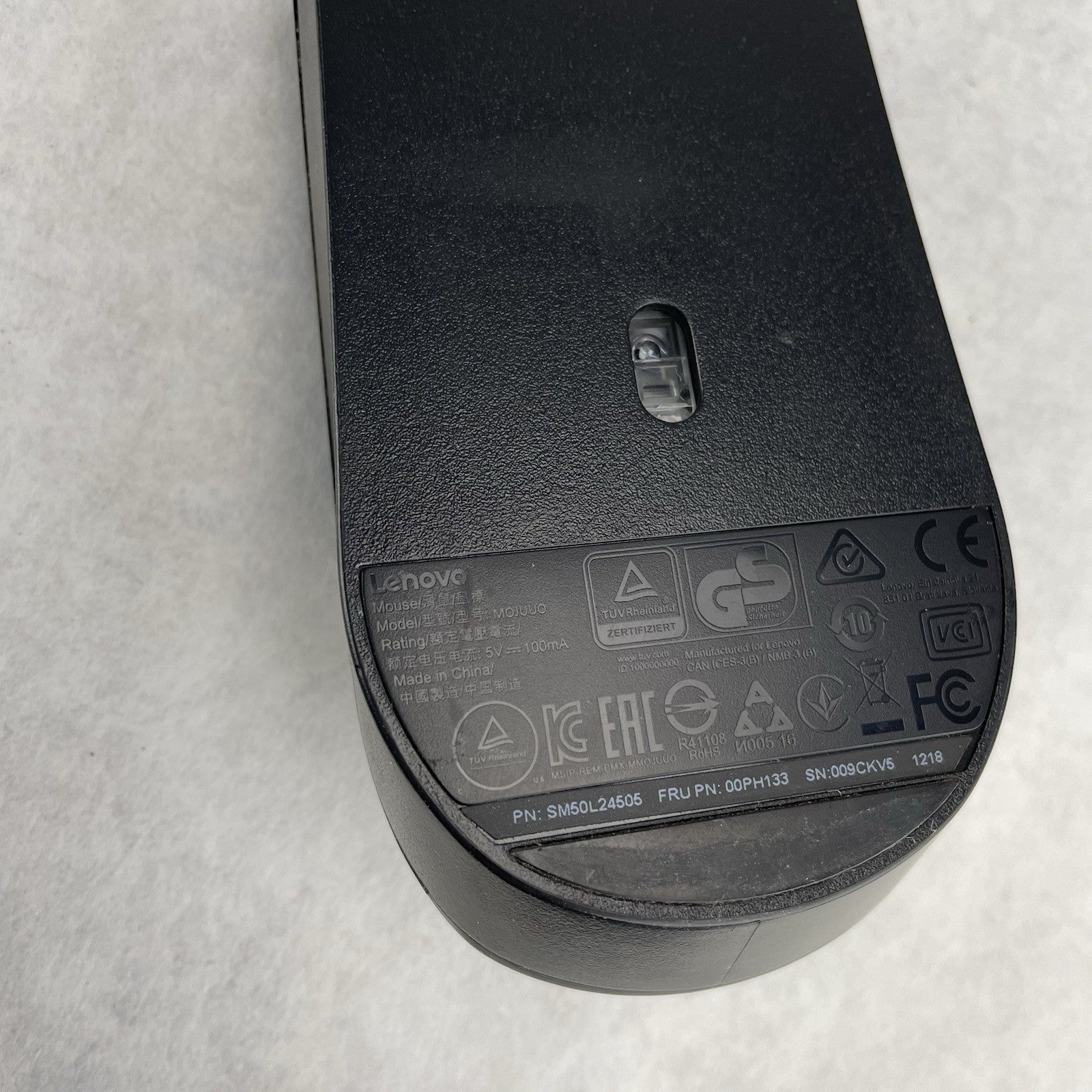 Lenovo MOJUUO OEM Wired USB Mouse Lot of 10