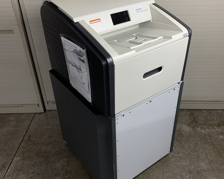 Carestream DryView 5700 Laser Imager w/ Standing Rolling Rack Tested and Prints